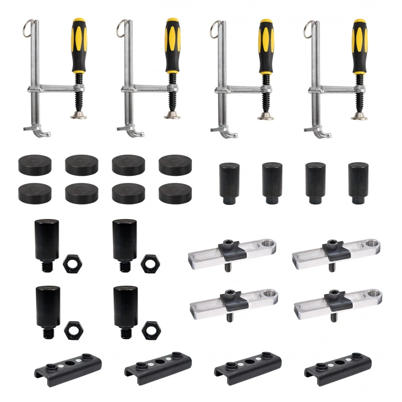 Kit 28 piese cleme masa sudura FixturePoint, Strong Hand, TBK1-28, teava patrata