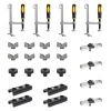 Kit 24 piese cleme masa sudura FixturePoint, Strong Hand, TBK2-24, teava rotunda