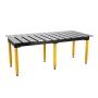 Masa sudura profesionala, Strong Hand, TMD625125SV, 2560 x 1250 mm, fante 40 mm, blat standard, fixa 767 mm