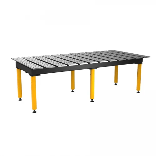 Masa sudura profesionala, Strong Hand, TME625125SV, 2560 x 1250 mm, fante 40 mm, blat standard, fixa 617 mm