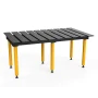 Masa sudura profesionala, Strong Hand, TMQD62011SV, 1960 x 1150 mm, fante 40 mm, blat nitrurat, fixa 767 mm