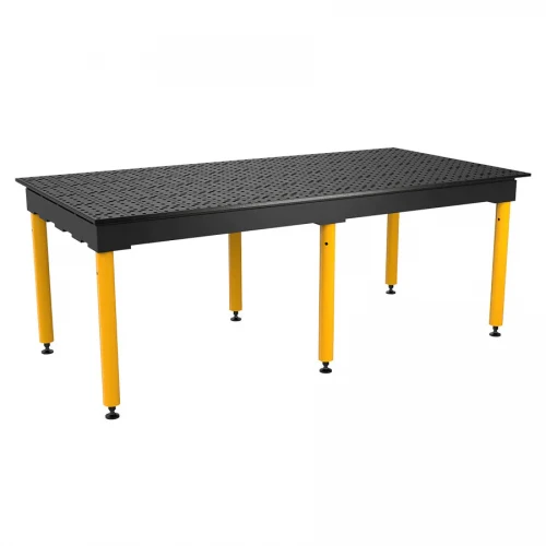 Masa sudura profesionala, Strong Hand, TMQD625125V, 2550 x 1250 mm, blat nitrurat, fixa 767 mm