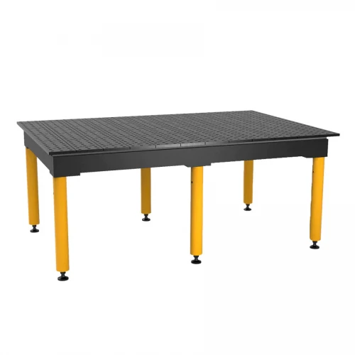 Masa sudura profesionala, Strong Hand, TMQE620125V, 1950 x 1250 mm, blat nitrurat, fixa 617 mm