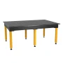 Masa sudura profesionala, Strong Hand, TMQE620125V, 1950 x 1250 mm, blat nitrurat, fixa 617 mm