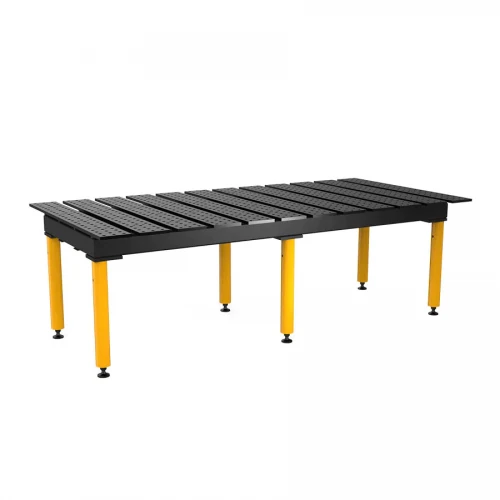 Masa sudura profesionala, Strong Hand, TMQE625125SV, 2560 x 1250 mm, fante 40 mm, blat nitrurat, fixa 617 mm
