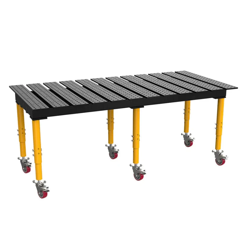 Masa sudura profesionala, Strong Hand, TMQRC625125SV, BuildPro MAX Slotted, 2560 x 1250 mm