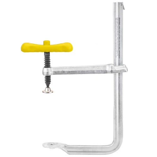 Clema F fixare sudura, Strong Hand, UG1257M F-Clamps Medium Duty, capacitate 318 mm, forta 363 kg, pad standard, brat reversibil