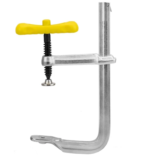 Clema F fixare sudura, Strong Hand, UG85M F-Clamps Medium Duty, capacitate 216 mm, forta 544 kg, pad standard, brat reversibil