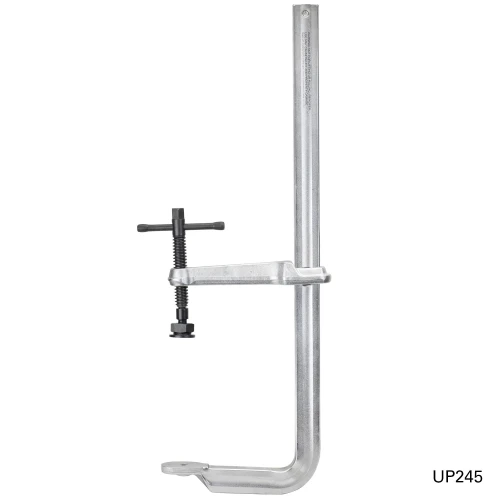 Clema F heavy duty fixare sudura, Strong Hand, UP245M, 622 mm, strangere 2177 kg, adancime 180 mm, sina 40x19 mm