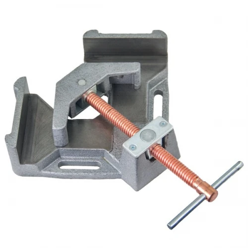 Menghina sudura 2 axe, Strong Hand, WAC34 2 Axis Fixture Vise, 3.8 inch (96.5 mm), manuala, fonta ductila, surub cuprat