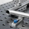 Opritor D masa sudura, Strong Hand, T60630 D-Stop Bar, gauri 16 mm, aluminiu