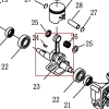 Ambielaj atomizor RURIS A103, pozitia 23 plansa 1