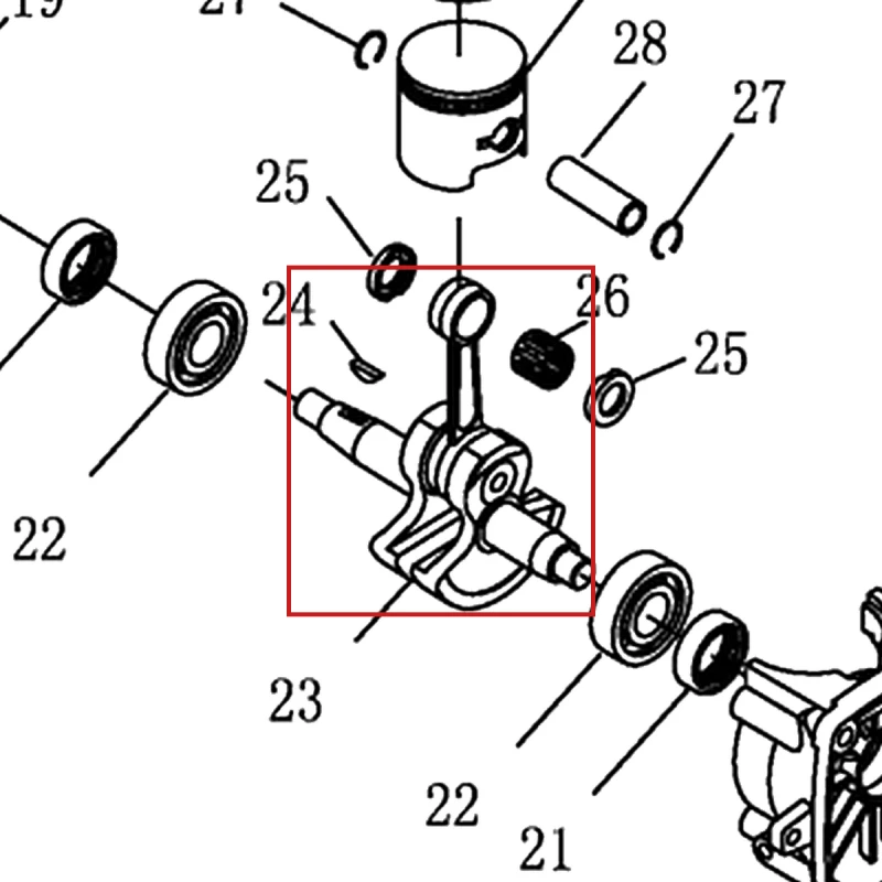 Ambielaj atomizor RURIS A103, pozitia 23 plansa 1