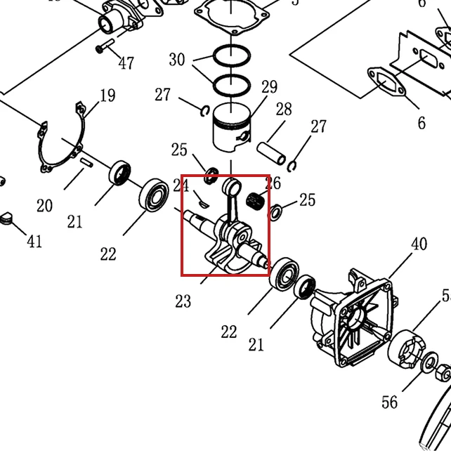 Ambielaj atomizor RURIS A103, pozitia 23 plansa 1