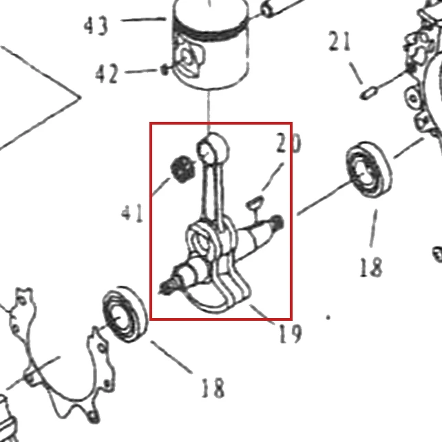 Ambielaj arbore cotit motoburghiu RURIS TT10, pozitia 19 pe plansa