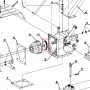 Ambreiaj motocultor RURIS 918, pozitia 24a, cod ps918-1-24a