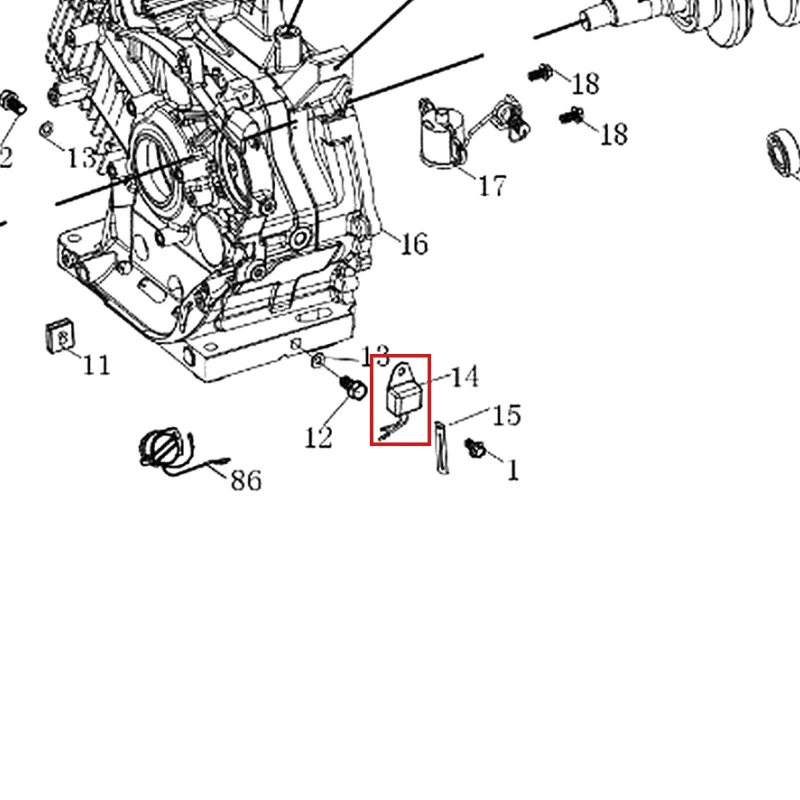 Amplificator motor FC192 RURIS, pozitia 14 pe plansa