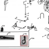 Ansamblu acceleratie atomizor RURIS A103 S, pozitia 125s plansa 2