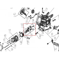 Ansamblu biela motor motocultor RURIS 731K, pozitia 53, cod ps731k-3-53