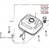 Ansamblu buson motor scarificator gazon RURIS RXH999, pozitia 2 plansa 20