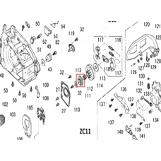 Antrenor motoferastrau RURIS 142, pozitia 112, cod ps141-1-112