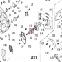 Antrenor motoferastrau RURIS 142, pozitia 112, cod ps141-1-112