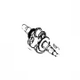 Arbore motor motosapa RURIS 701KS, pozitia 43, cod ps701ks-1-43
