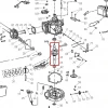 Arbore motor RURIS DAC 130XL masina tuns gazon, pozitia 64 plansa motorului