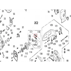 Arc ambreiaj motoferastrau RURIS 142, pozitia 116, cod ps141-1-116