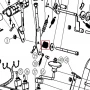 Arc pretensionare freza zapada RURIS Everest 603, pozitia 39, cod ps603-KC55-03-04