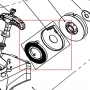 Arc recuperator motoferastrau RURIS 367/492/512, pozitia B9, cod ps367-b9