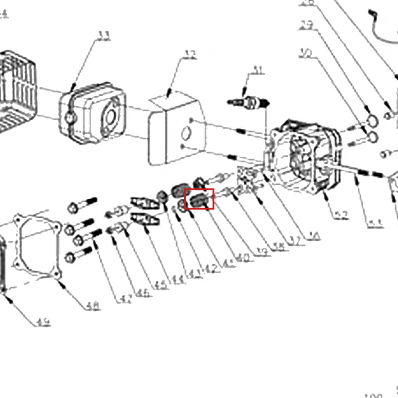 Arc supapa masina de tuns gazon RURIS RX 441S, pozitia 40 plansa 7