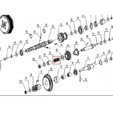 Arc motosapa RURIS 1001KSD, pozitia 63, cod ps1001ksd-3-63