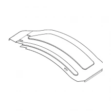 Aripa dreapta RURIS DAC 185 motosapatoare, piesa motocultor, plansa 5 pozitia 5, cod psdac185-5-5