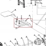 Aripa dreapta motocultor RURIS 918, pozitia 37, cod ps918-1-37