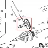 Ax came motor FC192 RURIS, pozitia 20 pe plansa