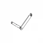 Ax furca motosapa RURIS 1300KS, pozitia 6, cod ps1300ks-3-6