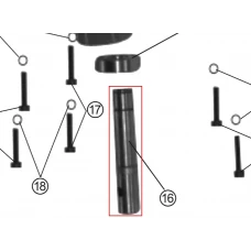 Ax motoburghiu RURIS TT10, pozitia 16, cod pstt10-2-16