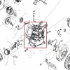 Bloc motor RURIS 731FR motosapatoare, pozitia 28 plansa 5