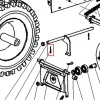 Bolt 2.5x25 RURIS Everest 603 freza zapada, pozitia 19 plansa 3