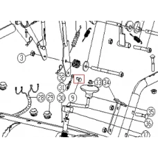 Bolt freza zapada RURIS Himalaya 602, pozitia 9, cod ps602-KC55-03-06