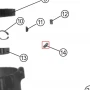 Bolt motoburghiu RURIS TT10, pozitia 14, cod pstt10-2-14