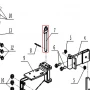 Bolt motosapa RURIS 1001KSD, pozitia 7, cod ps1001ksd-6-7
