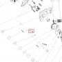 Bolt freza de zapada RURIS Retezat 620, plansa 2 pozitia 19, cod ps620-2-19