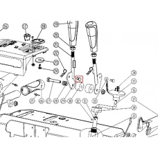 Bolt freza de zapada RURIS Retezat 620, plansa 4 pozitia 29, cod ps620-4-29