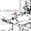 Brat intinzator RURIS Everest 603 freza zapada, pozitia 34 plansa 3