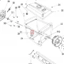 Bucsa generator curent RURIS R-Power GE 1000, pozitia 21, cod psbs1500e-21