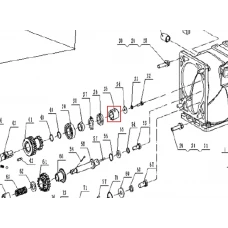 Bucsa motosapa RURIS 1001KSD, pozitia 35, cod ps1001ksd-3-35