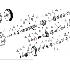 Bucsa motosapa RURIS 1001KSD, pozitia 64, cod ps1001ksd-3-64
