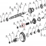 Bucsa motosapa RURIS 1300KS, pozitia 64, cod ps1300ks-3-64